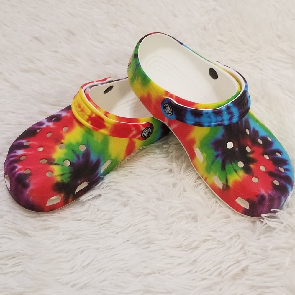 Tie Dye CROCS